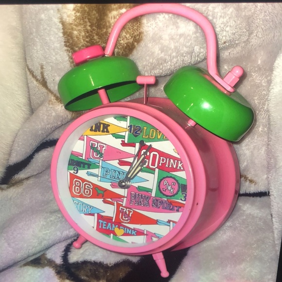 Pink alarm clock - Picture 5 of 6